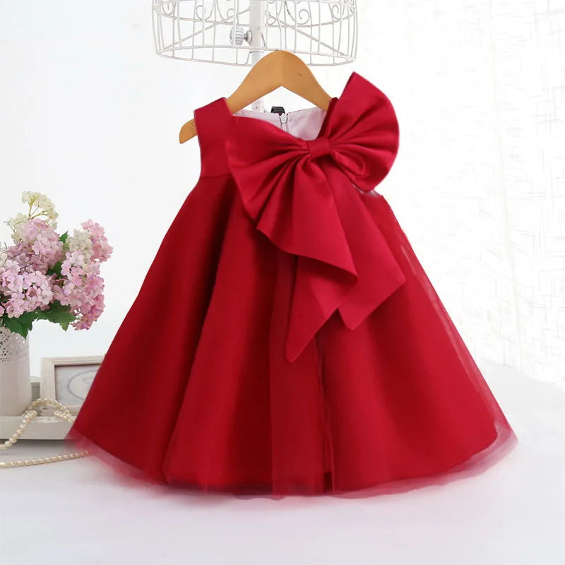 Sleeveless Dresses with bow