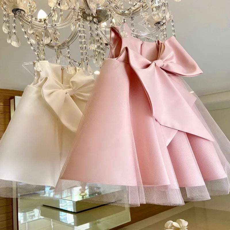 Sleeveless Dresses with bow