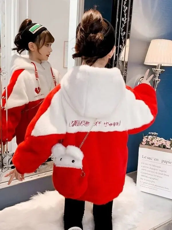 Coat Fleece 1-7Y parka Children's