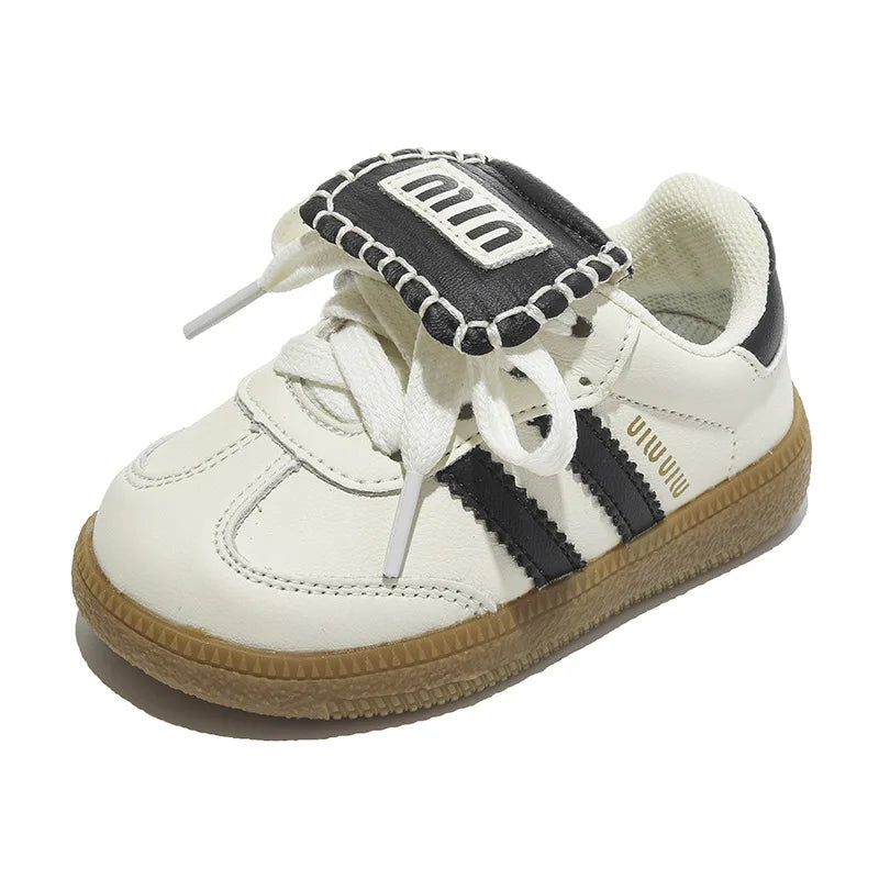 Baby and Girls Solid Color Flat Shoes Size21-30