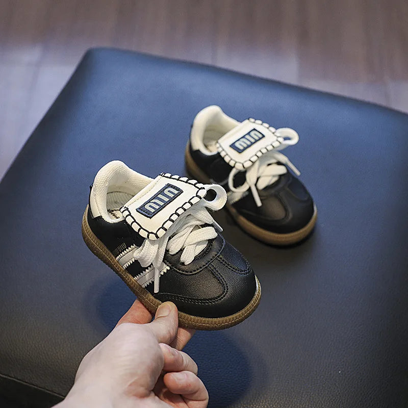 Baby and Girls Solid Color Flat Shoes Size21-30