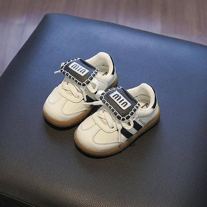 Baby and Girls Solid Color Flat Shoes Size21-30