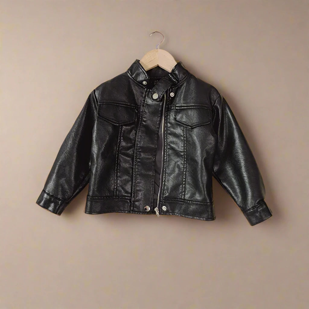 Girls leather jacket