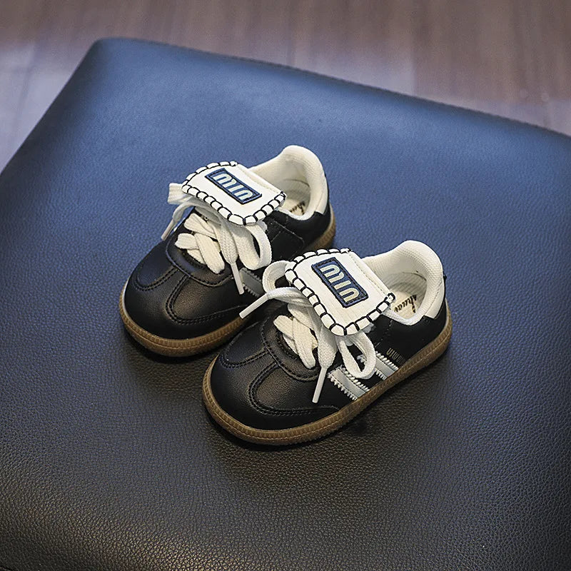 Baby and Girls Solid Color Flat Shoes Size21-30