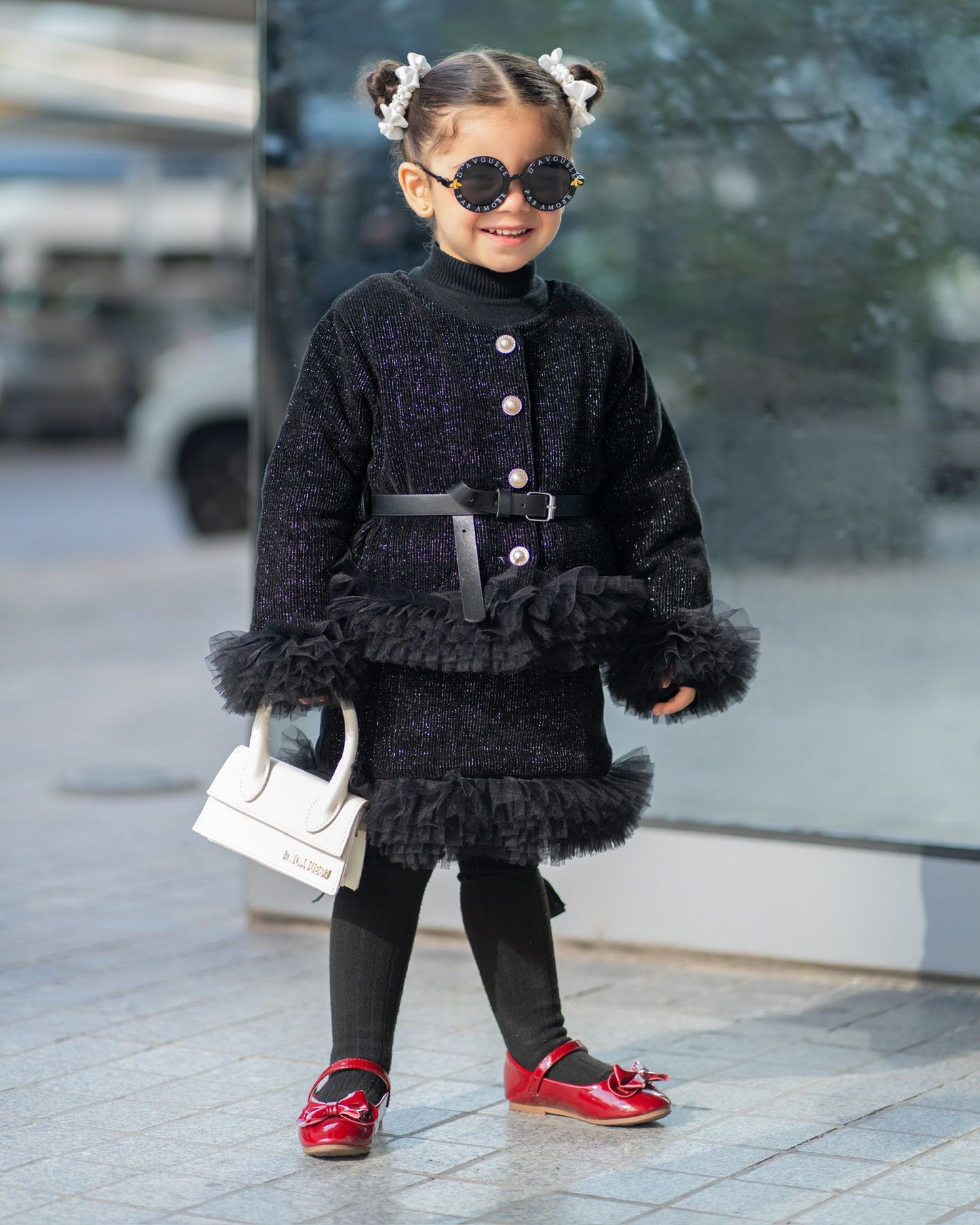 Gown Coat+Short Skirt Elegance