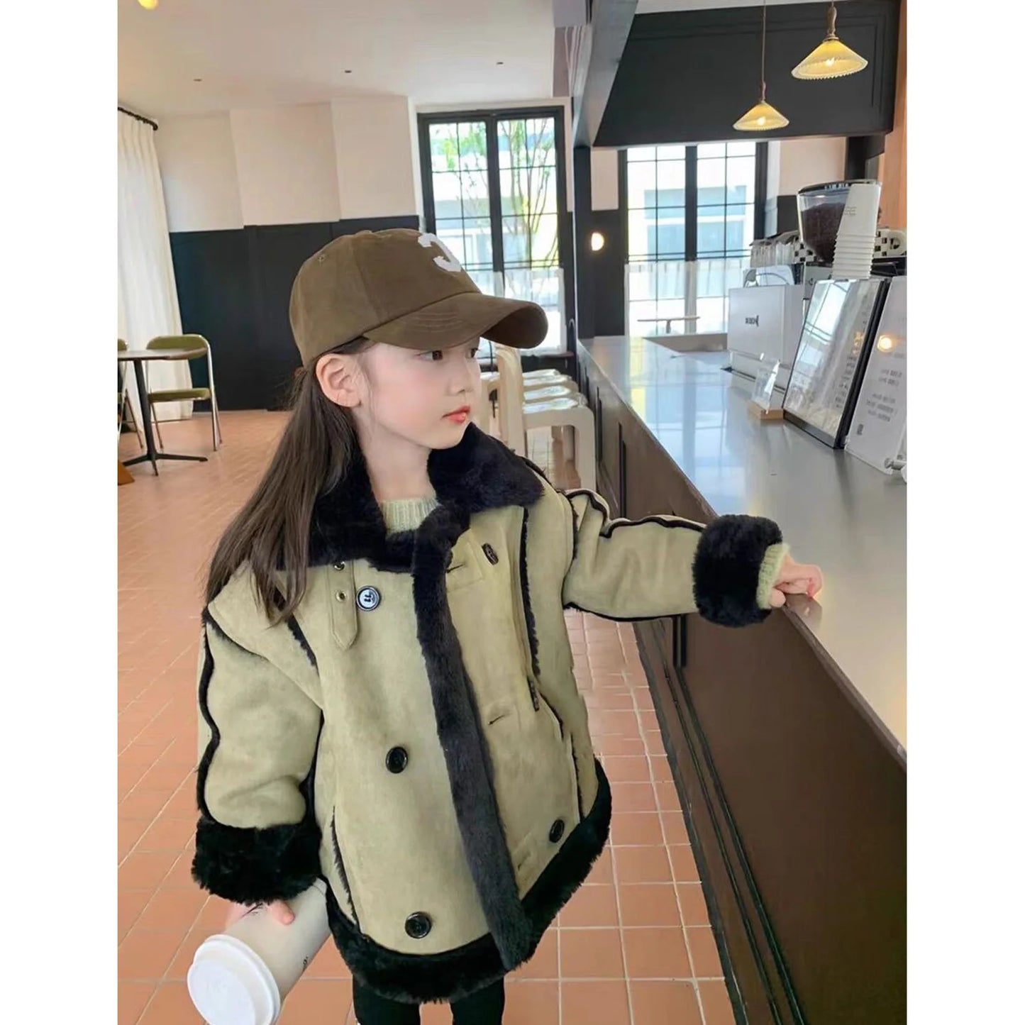 Children's Coats Fleece and Thickened Jacket